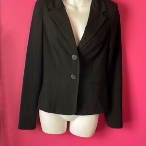 Black fitted blazer
